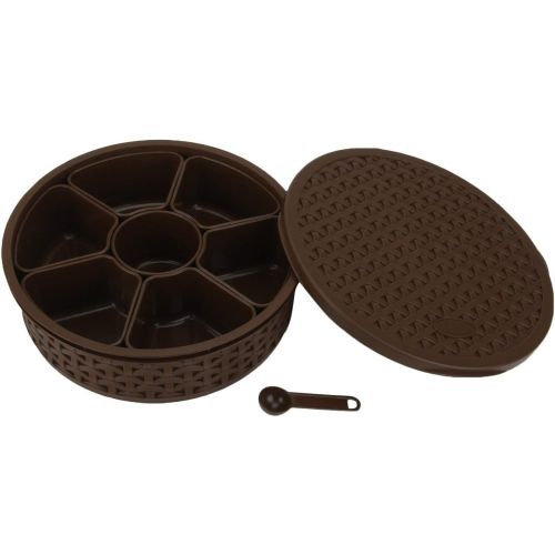 Plastic Spice Souk Brown