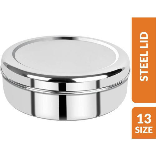 Stainless Steel Spice Box (Masala Dabba) Size 13