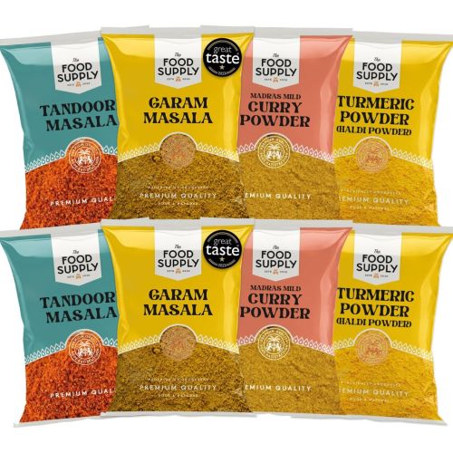 The Food Supply Curry Spice KIt 8pk