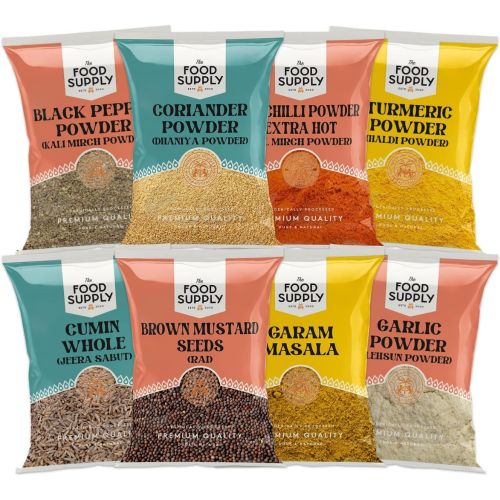 The Food Supply Essential Spice Kit 8pk